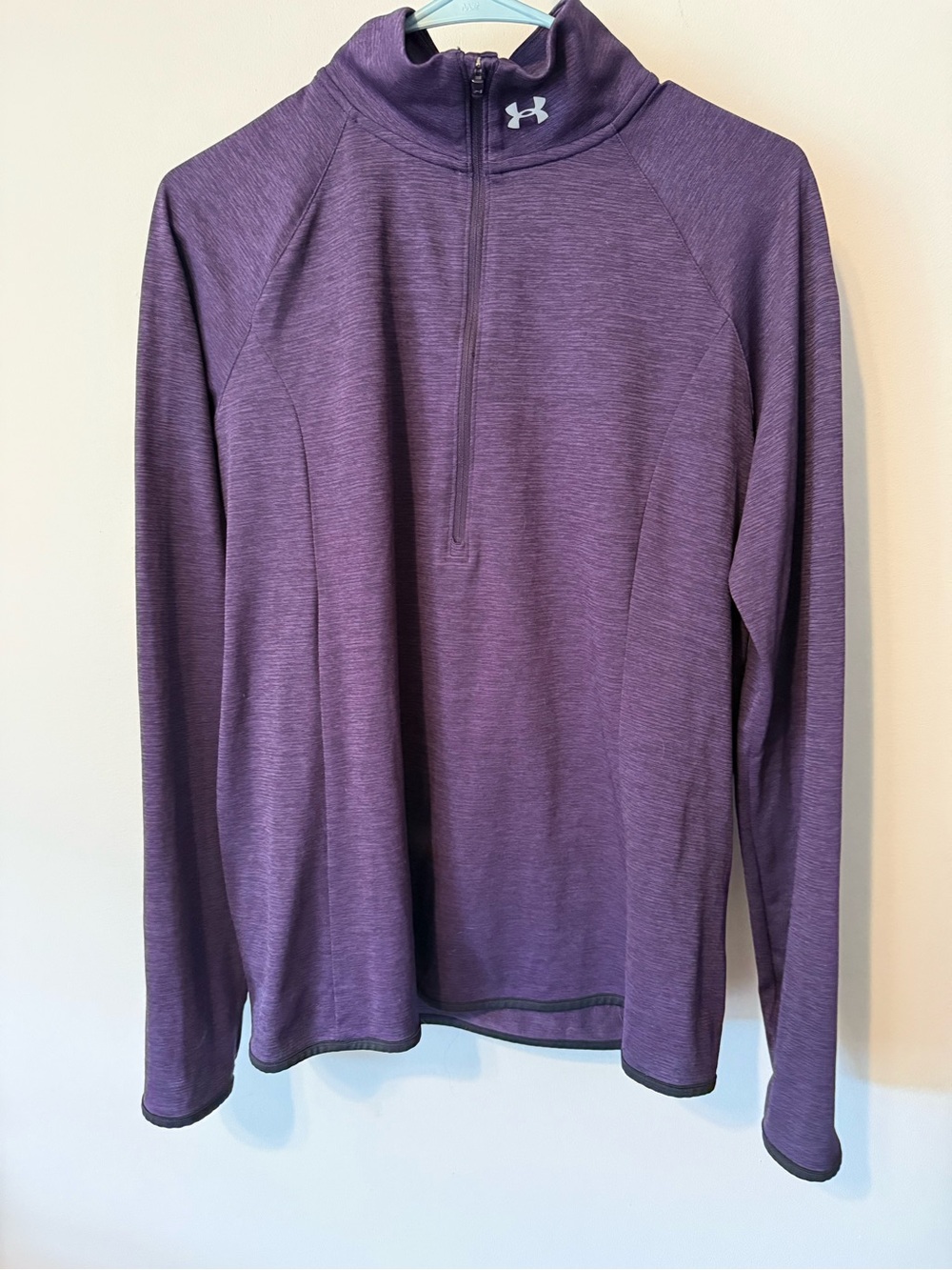 Under Armour Heathered Purple Women's Long-Sleeve Quarter-Zip